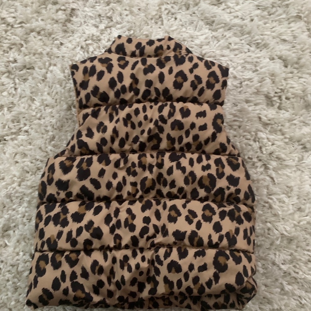 Toddler old navy Cheetah vest - Picture 6 of 6